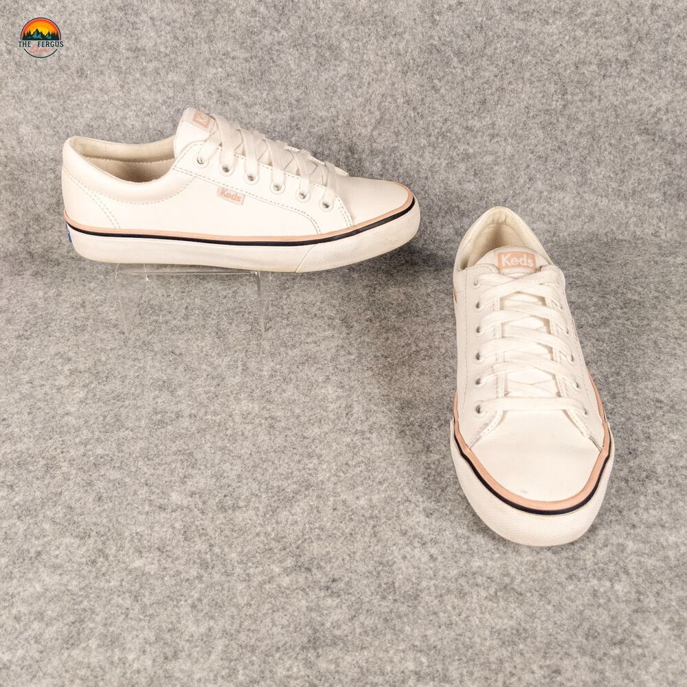 Keds Champion Sneakers White Lace-Up Low Top Athletic Clean Girl Women's Sz 7.5